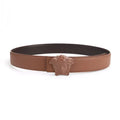 Versace Belt | Pre-loved Medusa Buckle Brown
