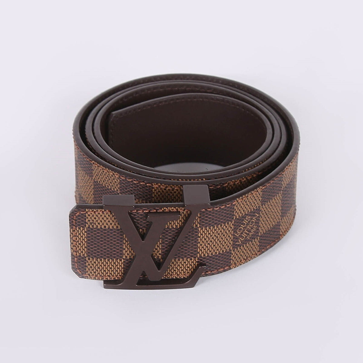 Belt Lv Initiales Full Brown