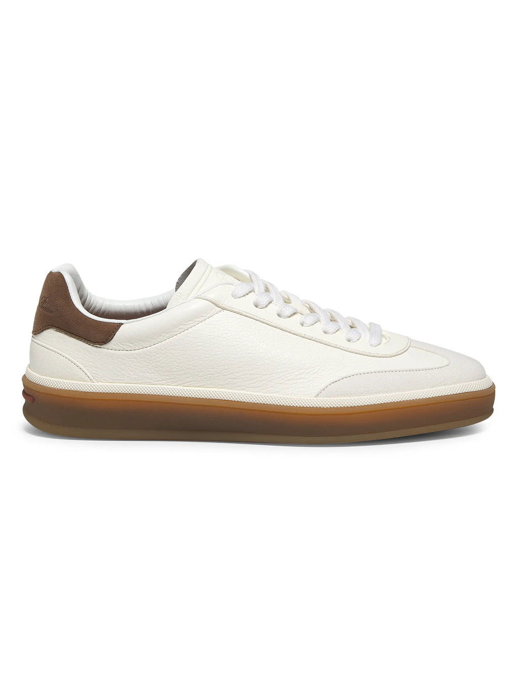 Loro Piana  Tennis Walk Suede  White
