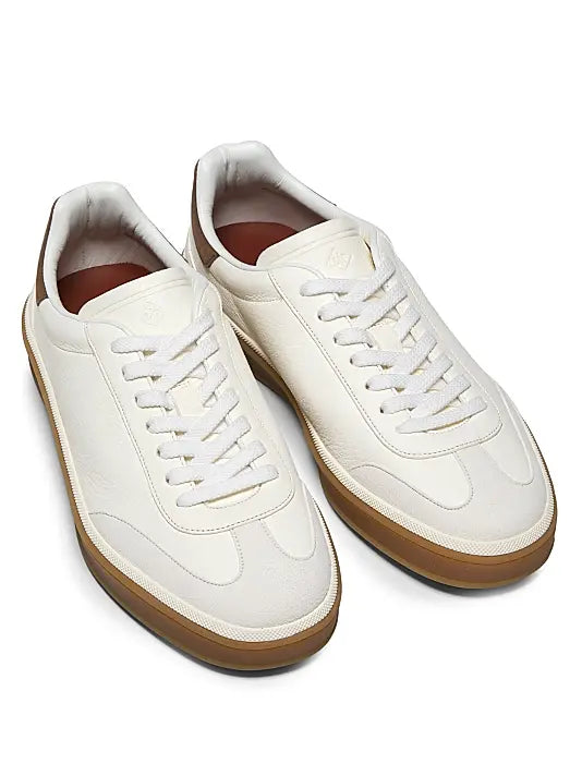 Loro Piana  Tennis Walk Suede  White