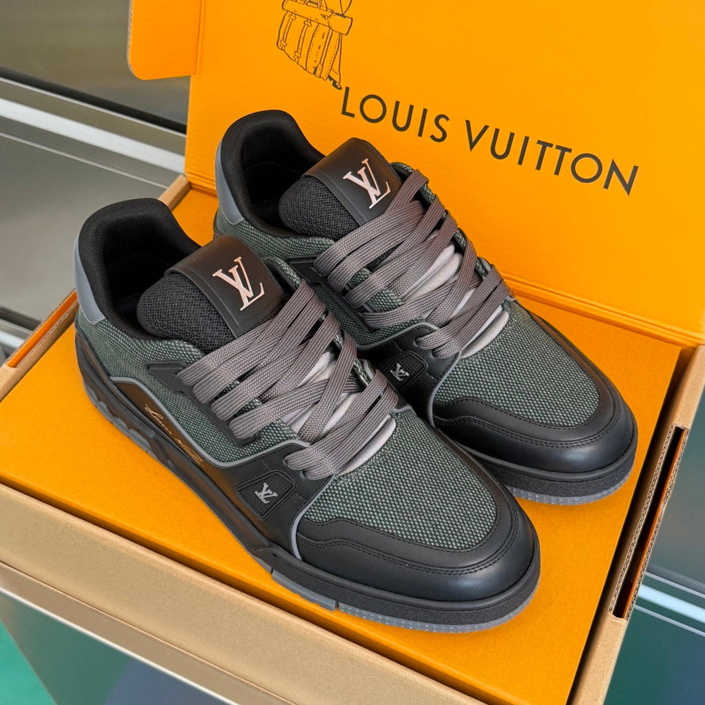LV Trainer sneakers Black Olive