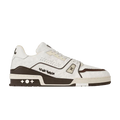 Louis Vuitton x Tyler, The Creator Trainer Sneakers in the 'White Mocha'