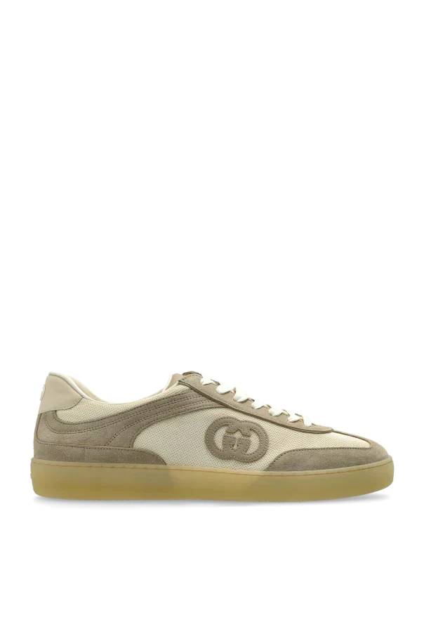 Gucci Gucci beige Sneakers with logo