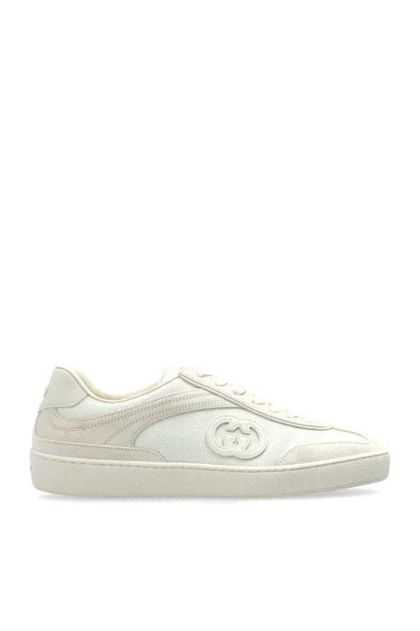 Gucci cream Sneakers with logo
