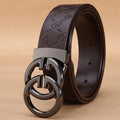 Gucci Belt | Features a Brown Embossed