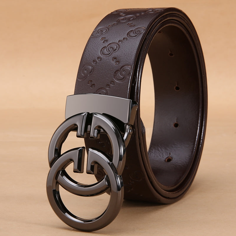 Gucci Belt | Features a Brown Embossed