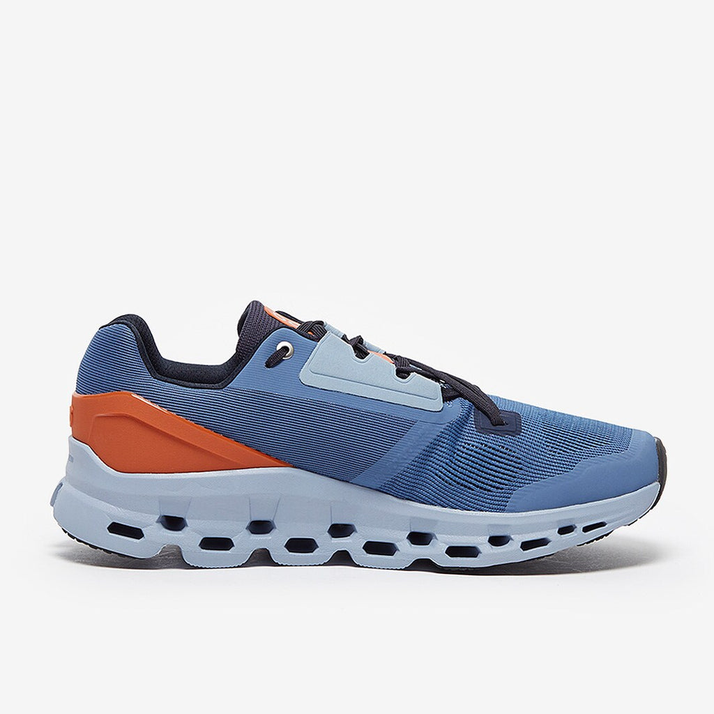On Cloudstratus Shoes, Lake/Flare