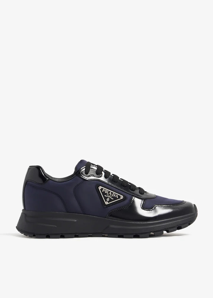Prada Re-Nylon sneakers blue and black