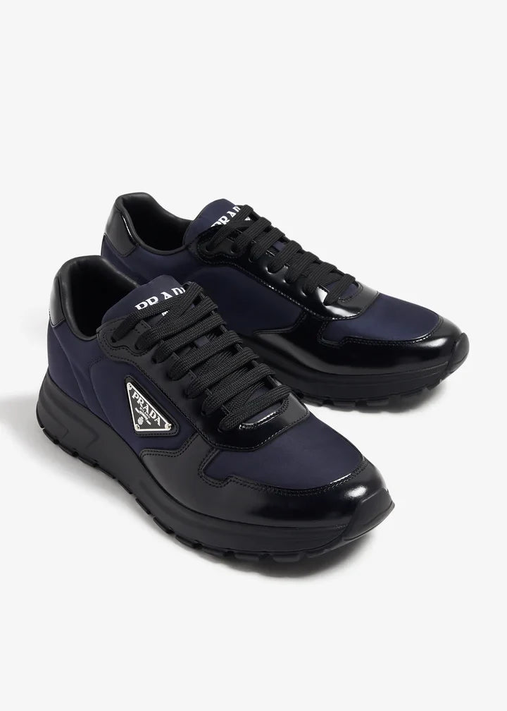 Prada Re-Nylon sneakers blue and black