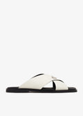 Prada Sandals | Saffiano Leather Crisscross