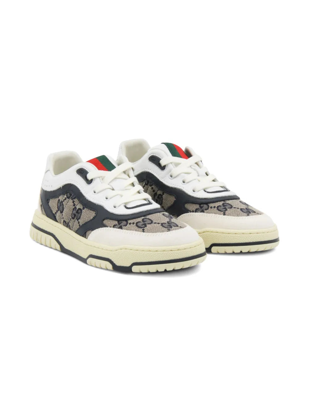 Gucci Re-Web GG-monogram leather sneakers