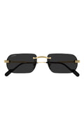 Cartier Glasses | Eyewear Round-frame Rimless Sunglasses