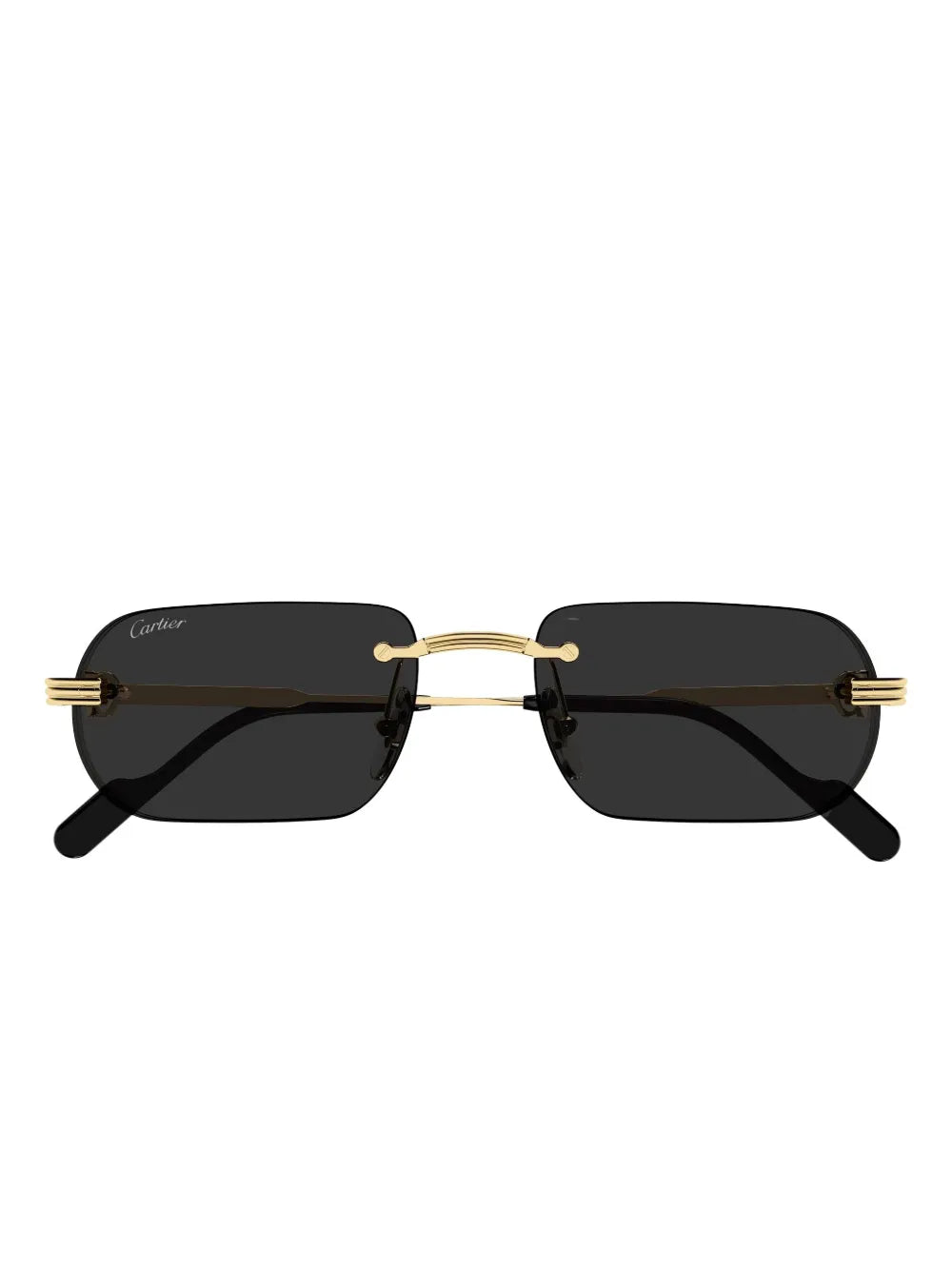 Cartier Glasses | Eyewear Round-frame Rimless Sunglasses