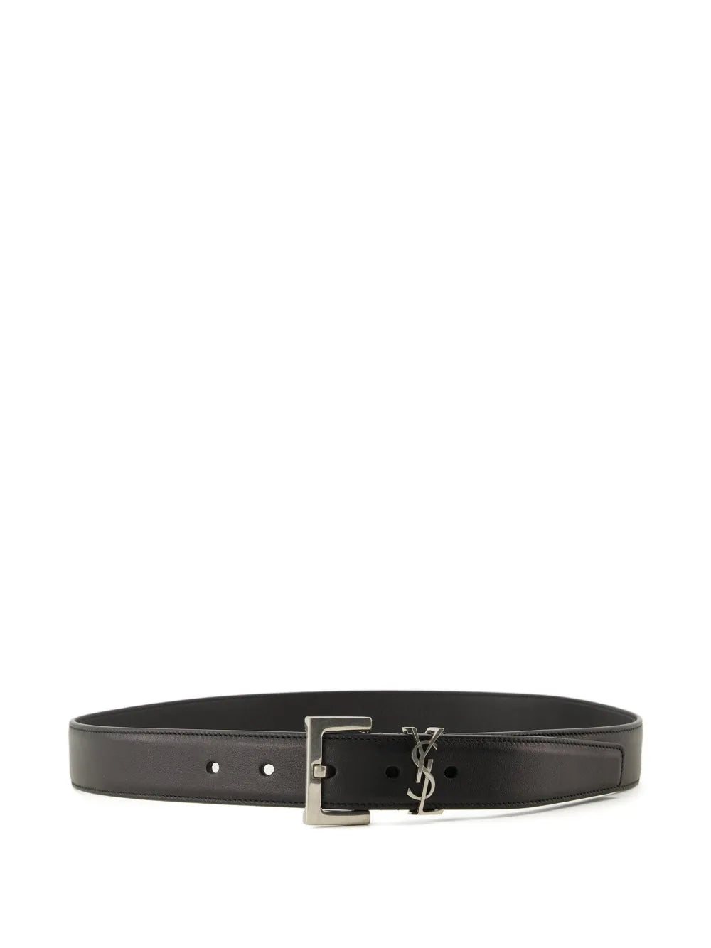 Saint Laurent Belt | Cassandre Logo Leather