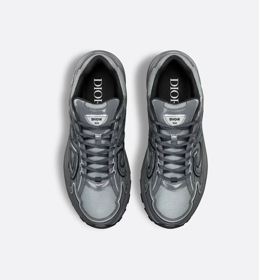 Dior B30 sneakers anthracite gray
