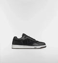 Black Smooth Calfskin and Black Dior Oblique-Embossed