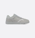 Gray Grained Calfskin and Gray Dior Gravity Leather