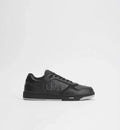 Black Smooth Calfskin, Black Suede and Black Dior Oblique Galaxy Leather