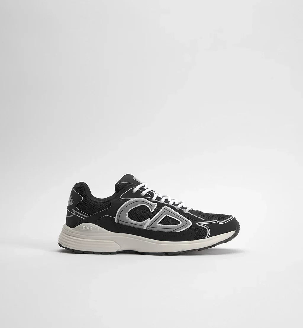 Black Technical Mesh and Black Technical Fabric