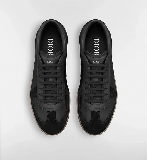 B01 Matchpoint Sneaker Black Smooth Calfskin and Black Suede