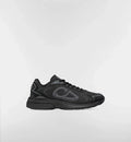 B30 Countdown Tech Sneaker Black Semi-Transparent N3O Nylon, Black Technical Fabric and Gray Rubber