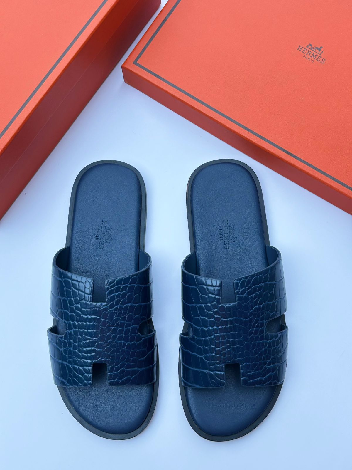 Hermès Sandals | Izmir Navy