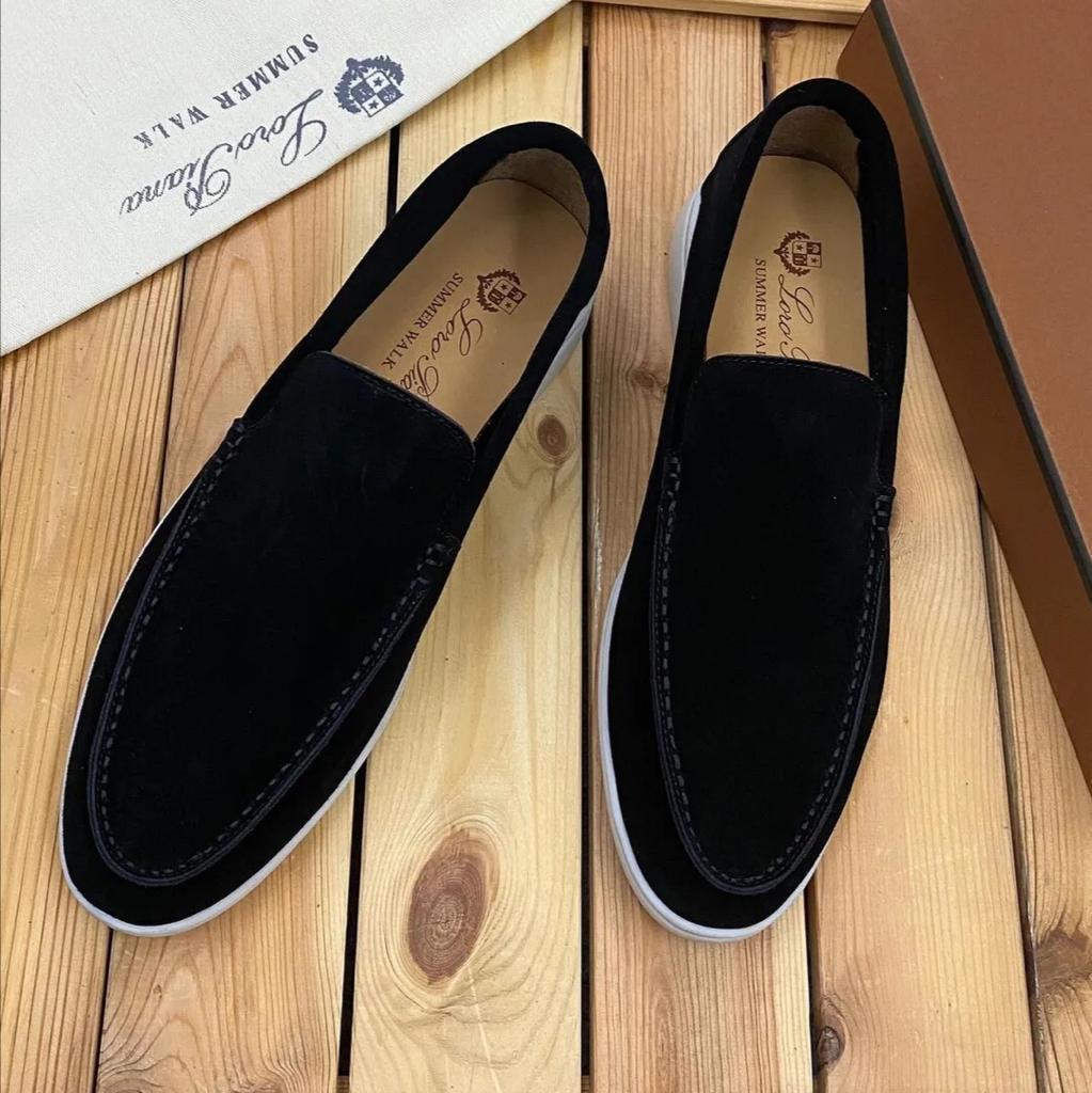 Loro Piana Loafers | Summer Walk Black