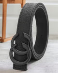 Gucci Belt | Black Embossed