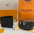 Louis Vuitton Wallet | Damier Graphite Belt and