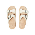 Brunello Cucinelli Sandals | White Double-strap