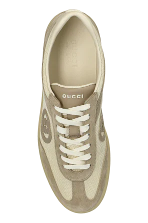 Gucci Gucci beige Sneakers with logo