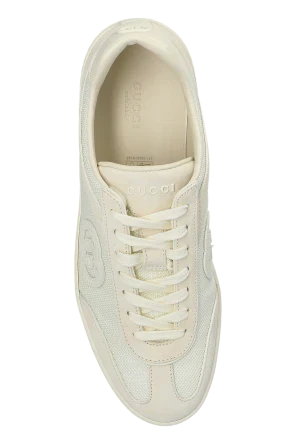 Gucci cream Sneakers with logo