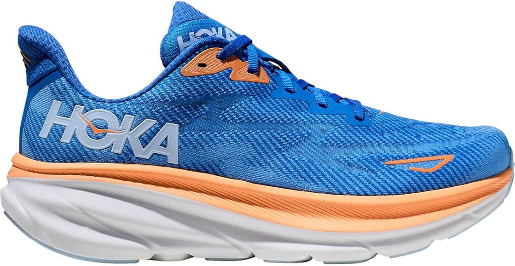 Hoka Clifton 9 running shoes "Coastal Sky / All Aboard"