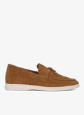 Loro Piana Women's Loafers | | Summer Charms Walk Caramel Suede