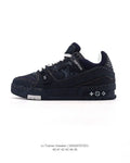 LV Trainer sneakers Monogram denim