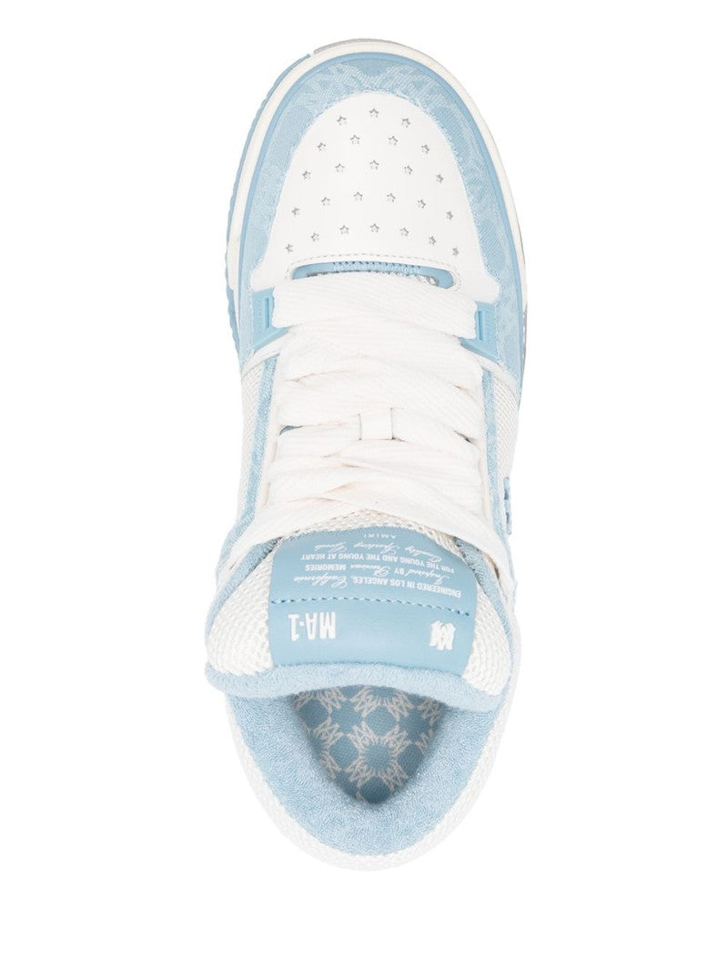 Amiri MA-1 sneakers 'White Blue'