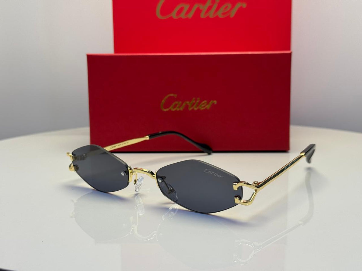 Cartier Glasses | Anthere de Sunglasses Golden