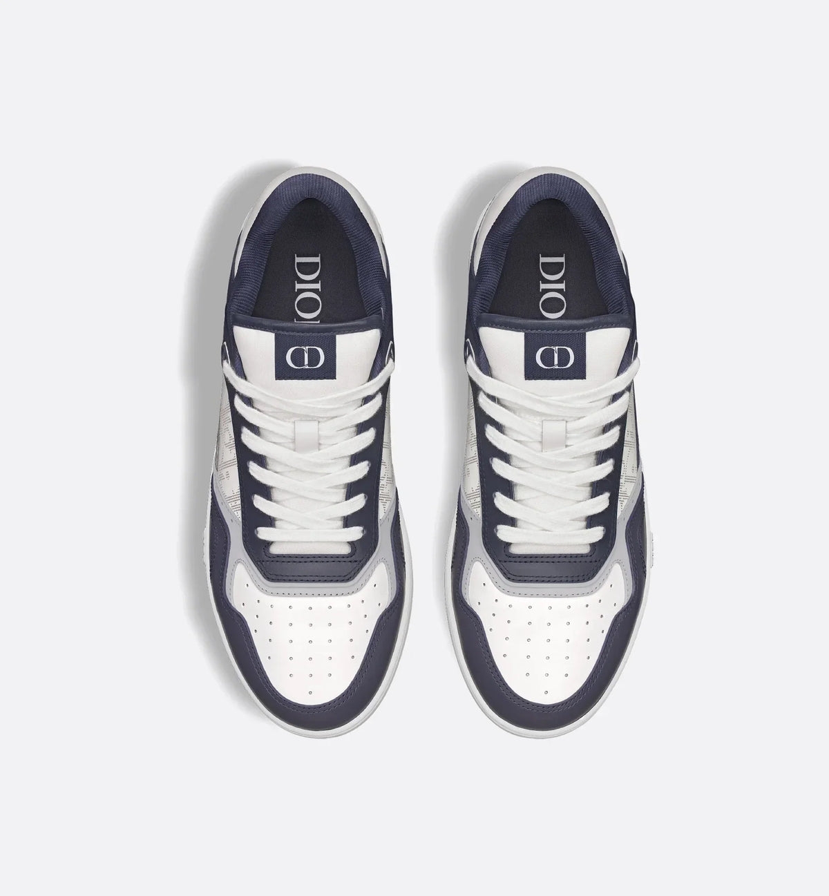 Dior B27 low-top sneakers blue and white