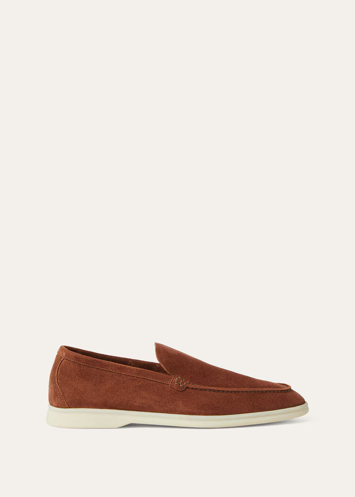 Loro Piana Loafers | Summer Walk Brown Whiskey