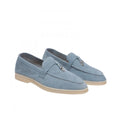 Loro Piana  Women's Loafers |  Summer Charms Walk Light Blue