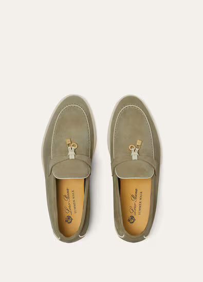 Loro Piana Women's Loafers | Summer charms Walk Dried Taragon