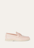 Loro Piano Women's Loafers | Summer charms walk plum flower