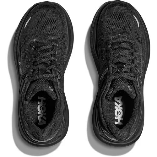 Hoka Men's Bondi 9 XWide Running Shoes - Black/Black
