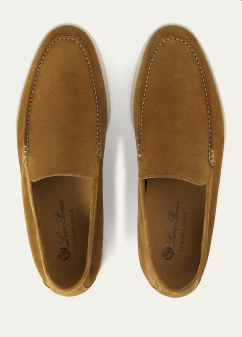 Loro Piana Loafers | Open Walk Tan