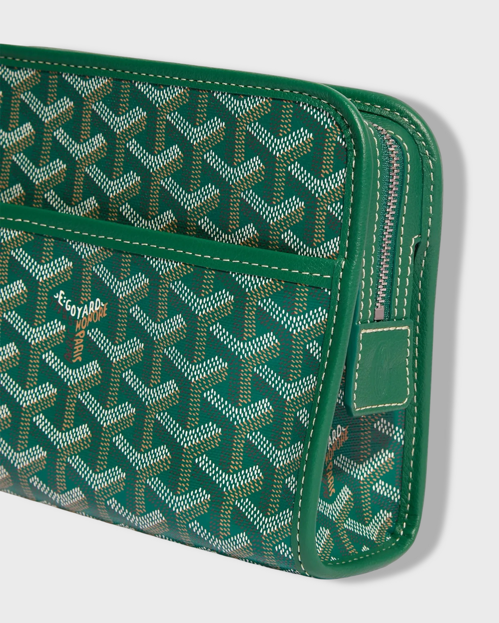 Goyard Jouvence Toiletry Pouch '' Green ''