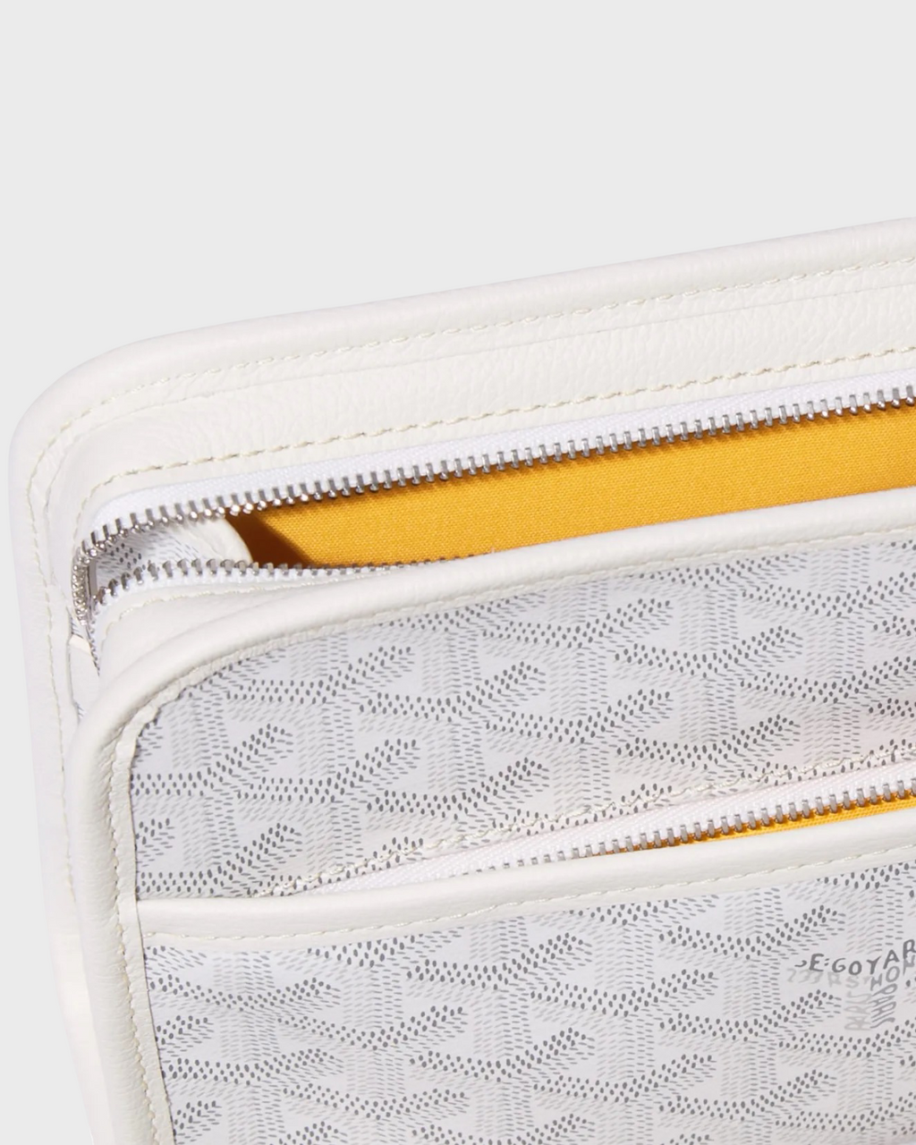 Goyard Jouvence Toiletry Pouch '' White''