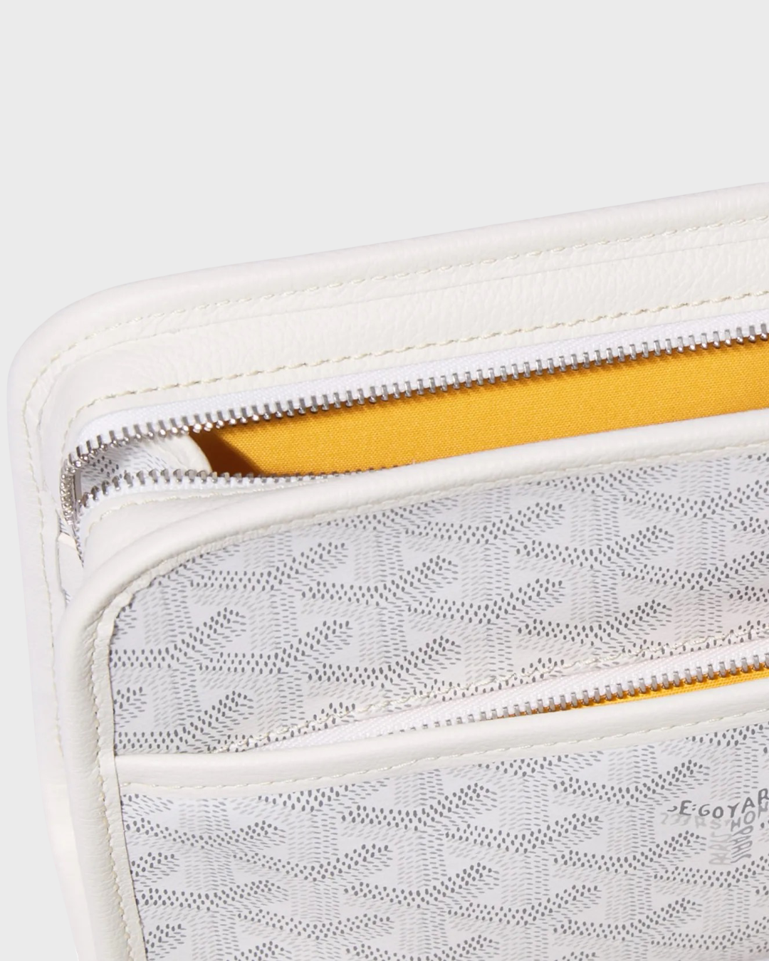 Goyard Jouvence Toiletry Pouch '' White''