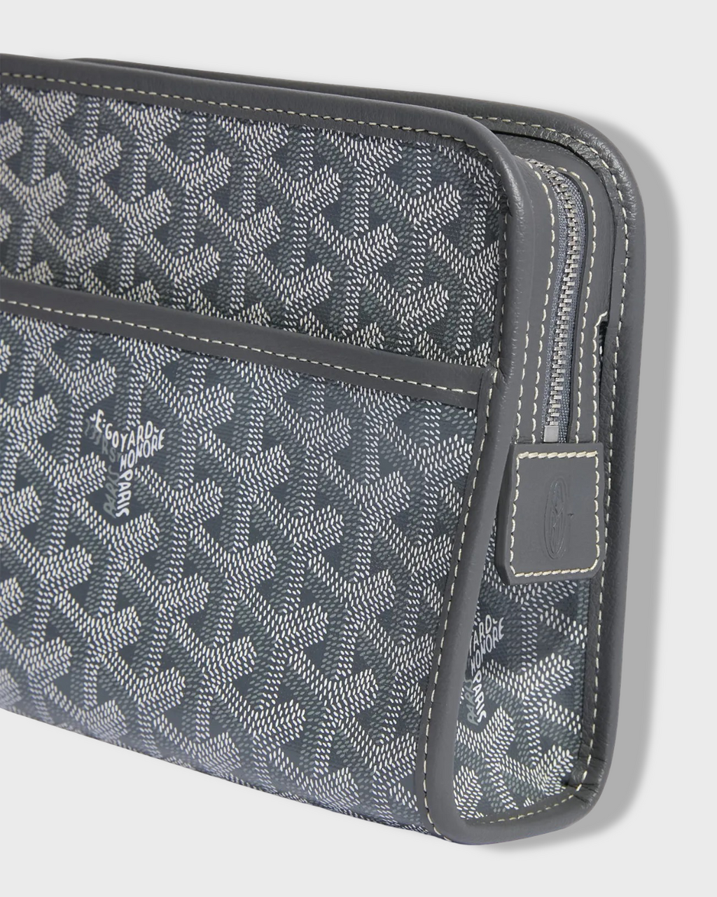 Goyard Jouvence Toiletry Pouch '' Grey ''