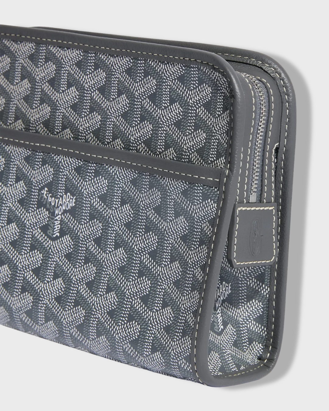 Goyard Jouvence Toiletry Pouch '' Grey ''