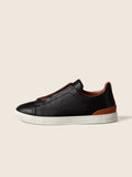 Black Deerskin Triple Stitch™
